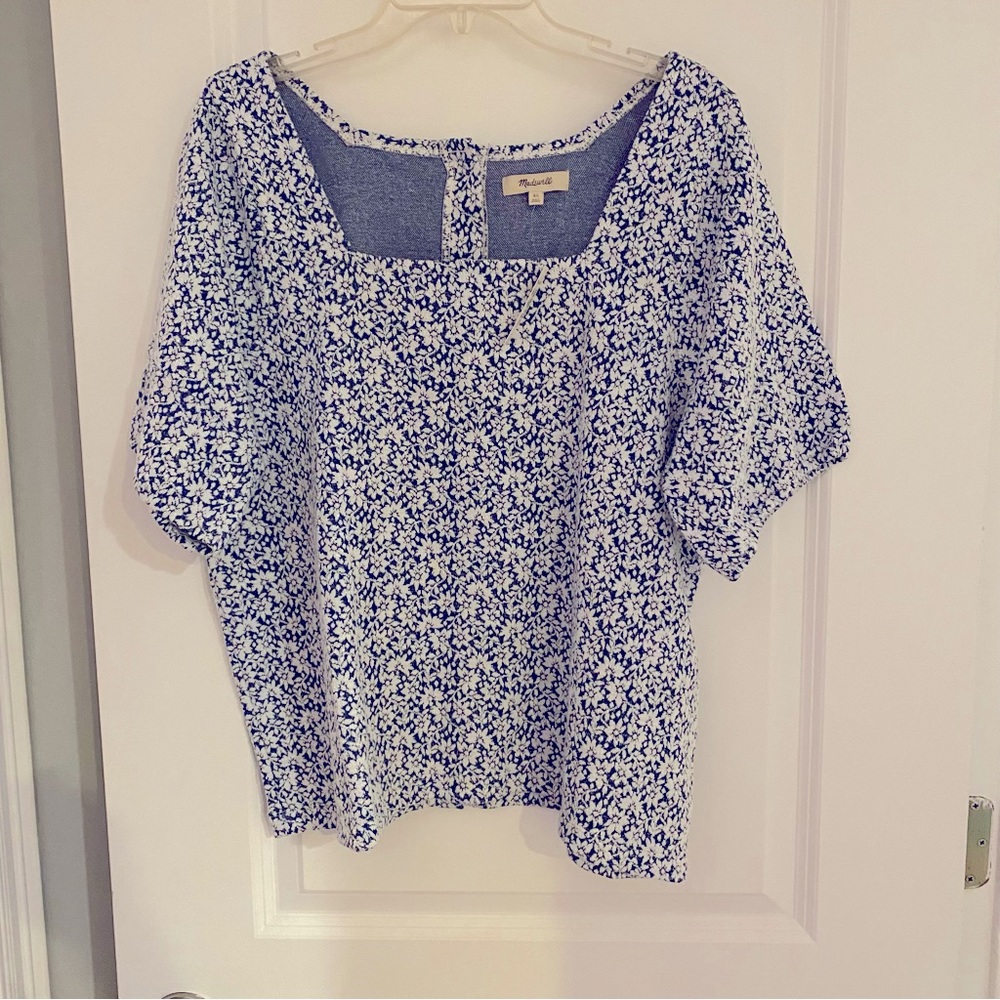 NWT Madewell jacquard top - Picture 6 of 9